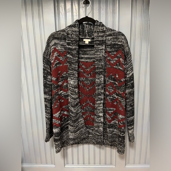 Target Xhilaration Aztec Cardigan Size XS - Picture 1 of 4